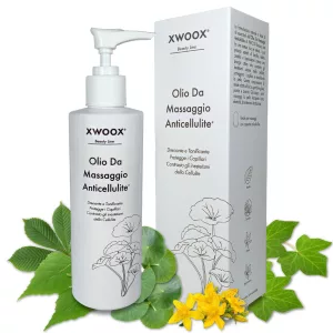 Olio da massaggio anticellulite di XWOOX